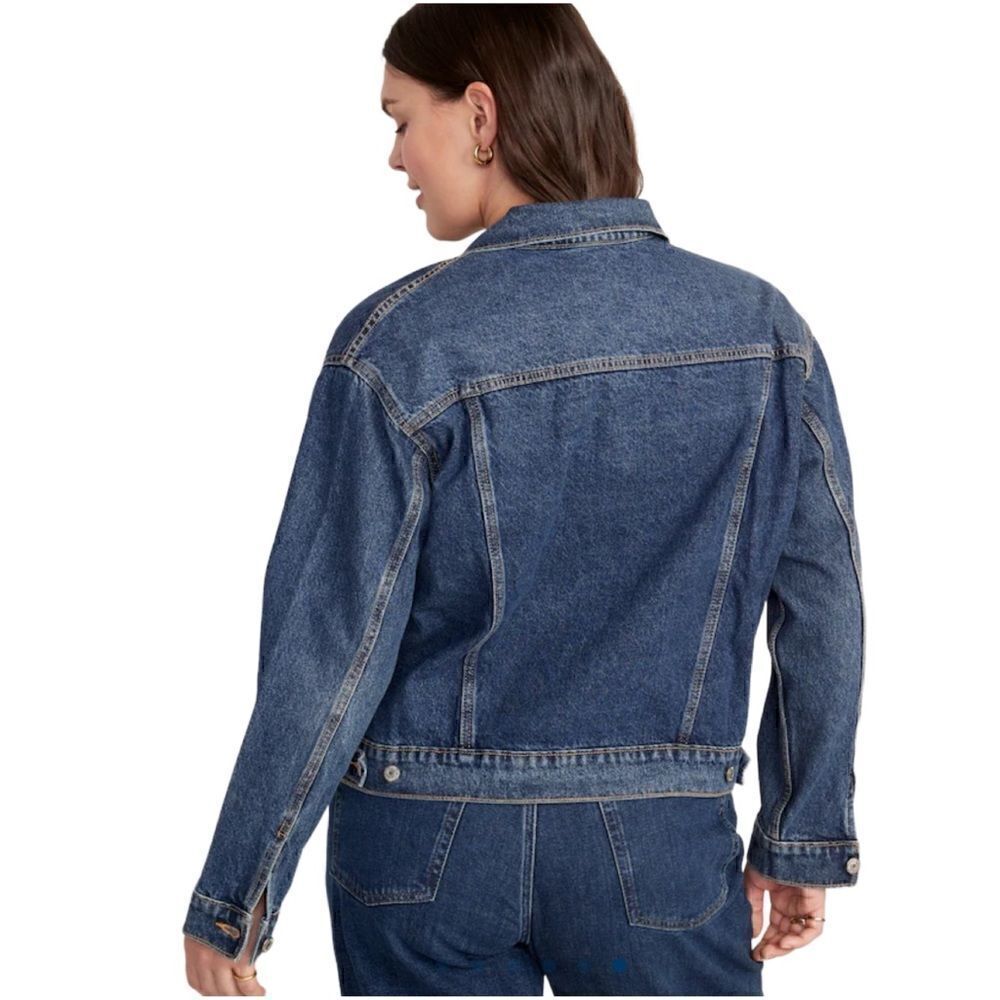 Old Navy Denim Jacket Sz M - Picture 5 of 9